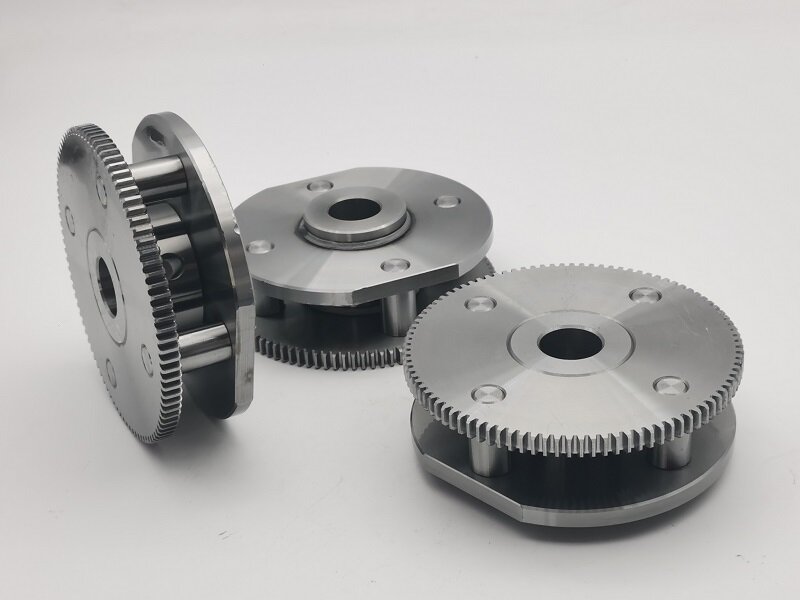 Συγκρότημα στροφάλου geneva τεσσάρων ακίδων κατεργασίας CNC