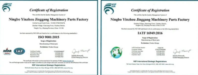 certificates
